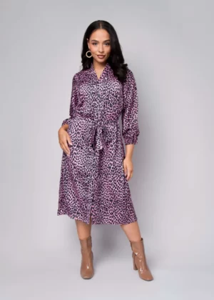 Cleopatra Dress - Pink Cheetah